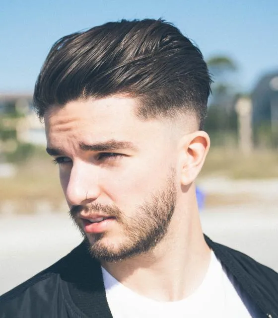 Quiff com degradê