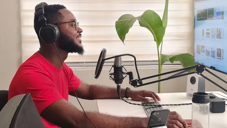Programa ao vivo na web rádio